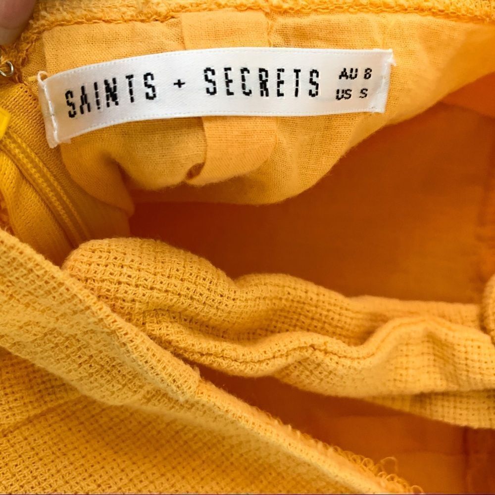 Saint+Secrets Ruffle Mini Dress - Picture 4 of 5